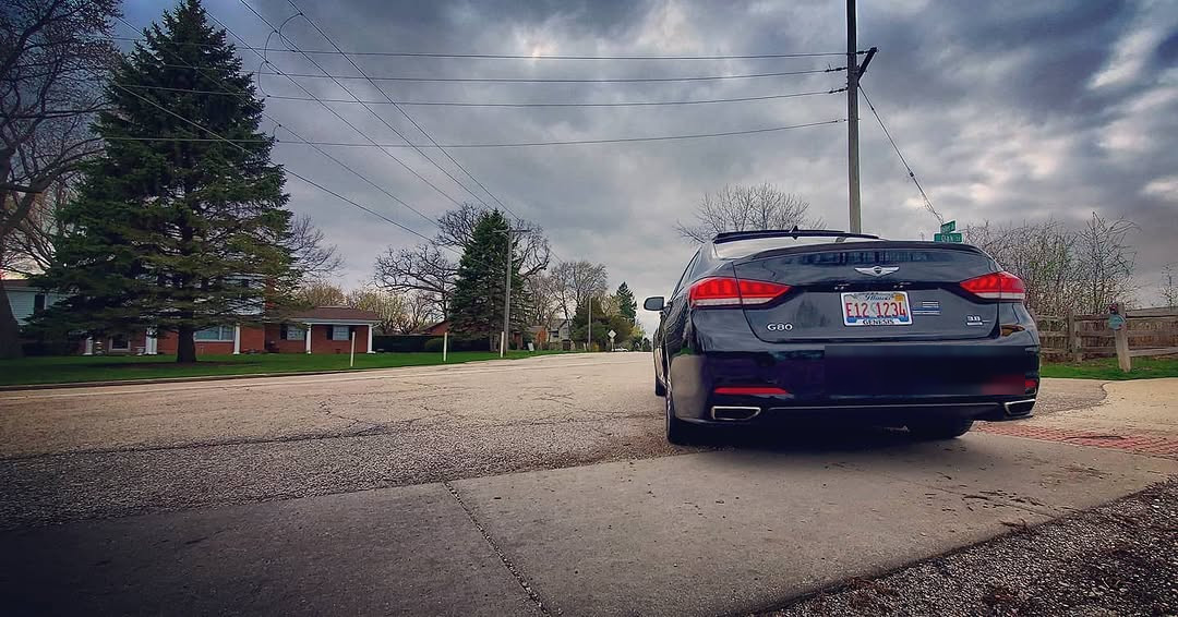 Genesis G80 — Rear Study