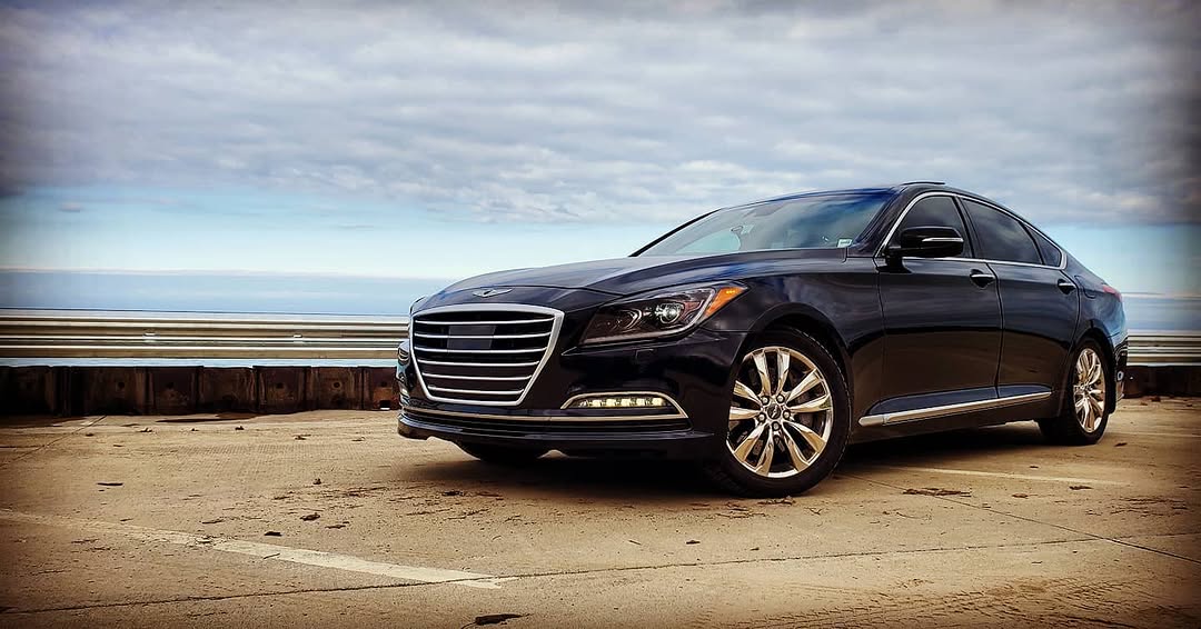 Genesis G80 — Under the Clouds
