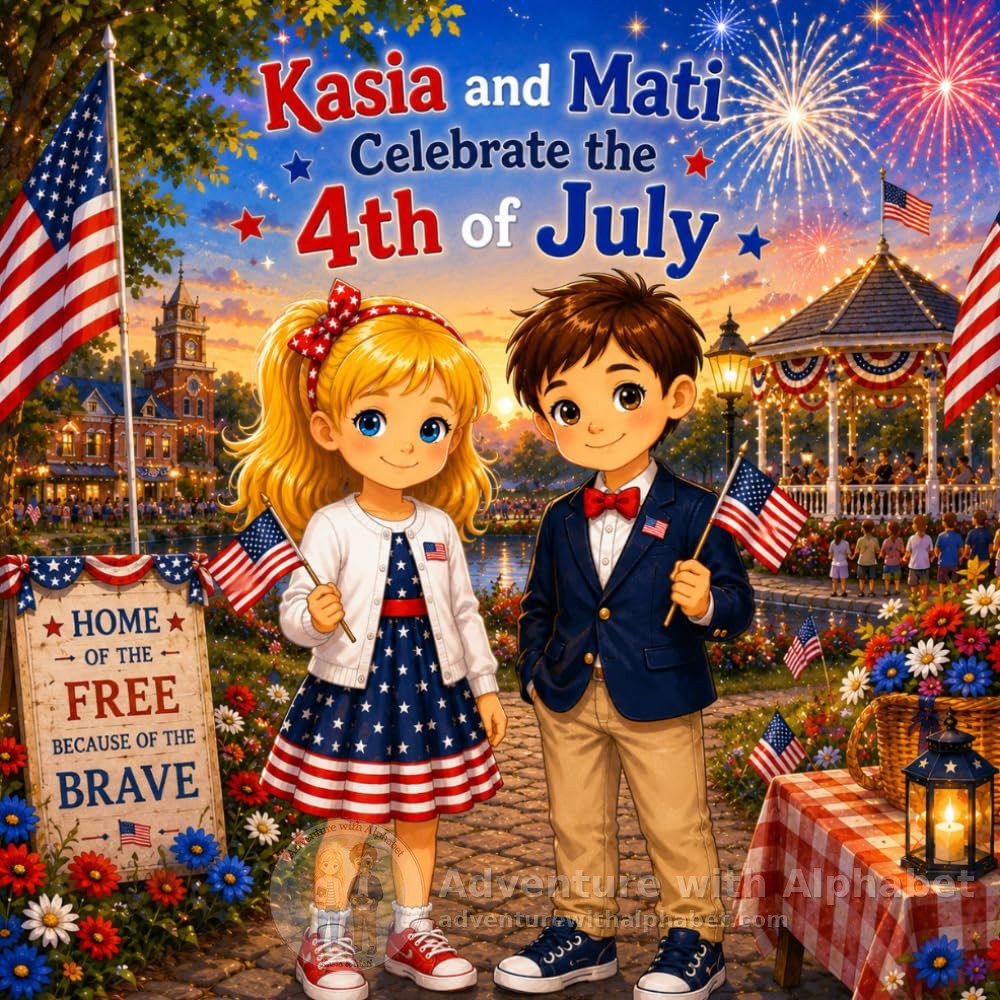 Kasia and Mati Celebrate the 4th of July